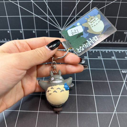Studio Ghibili My Neighbour Totoro Flying Spinning Top Totoro Keychain