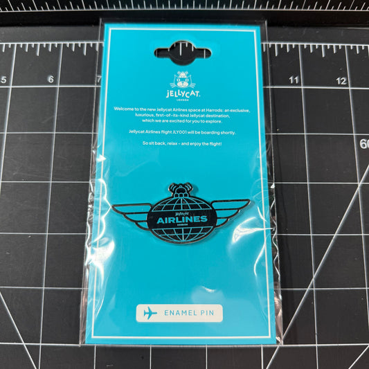 Jellycat Amusables London Harrods Airlines Enamel Pin