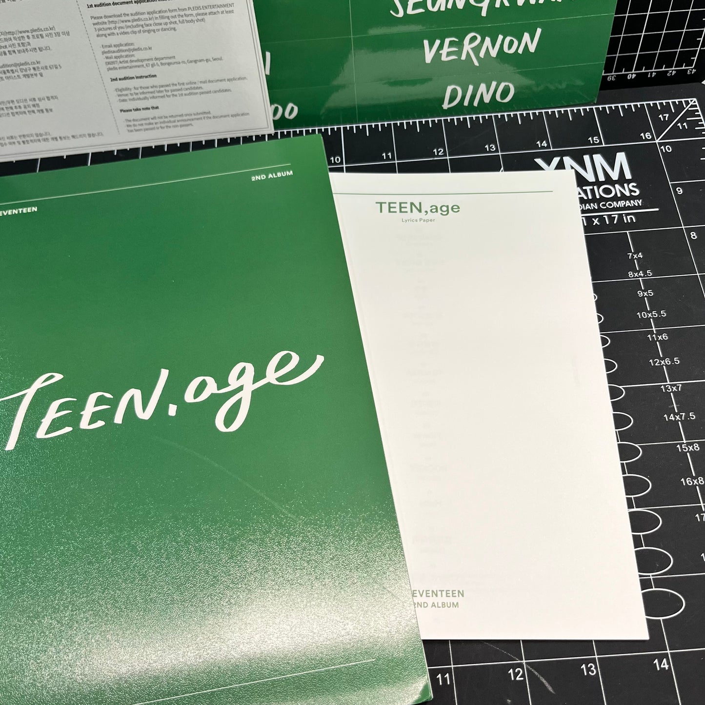 SEVENTEEN The 2nd Album Teen, Age (Green Ver.) - No Photocard