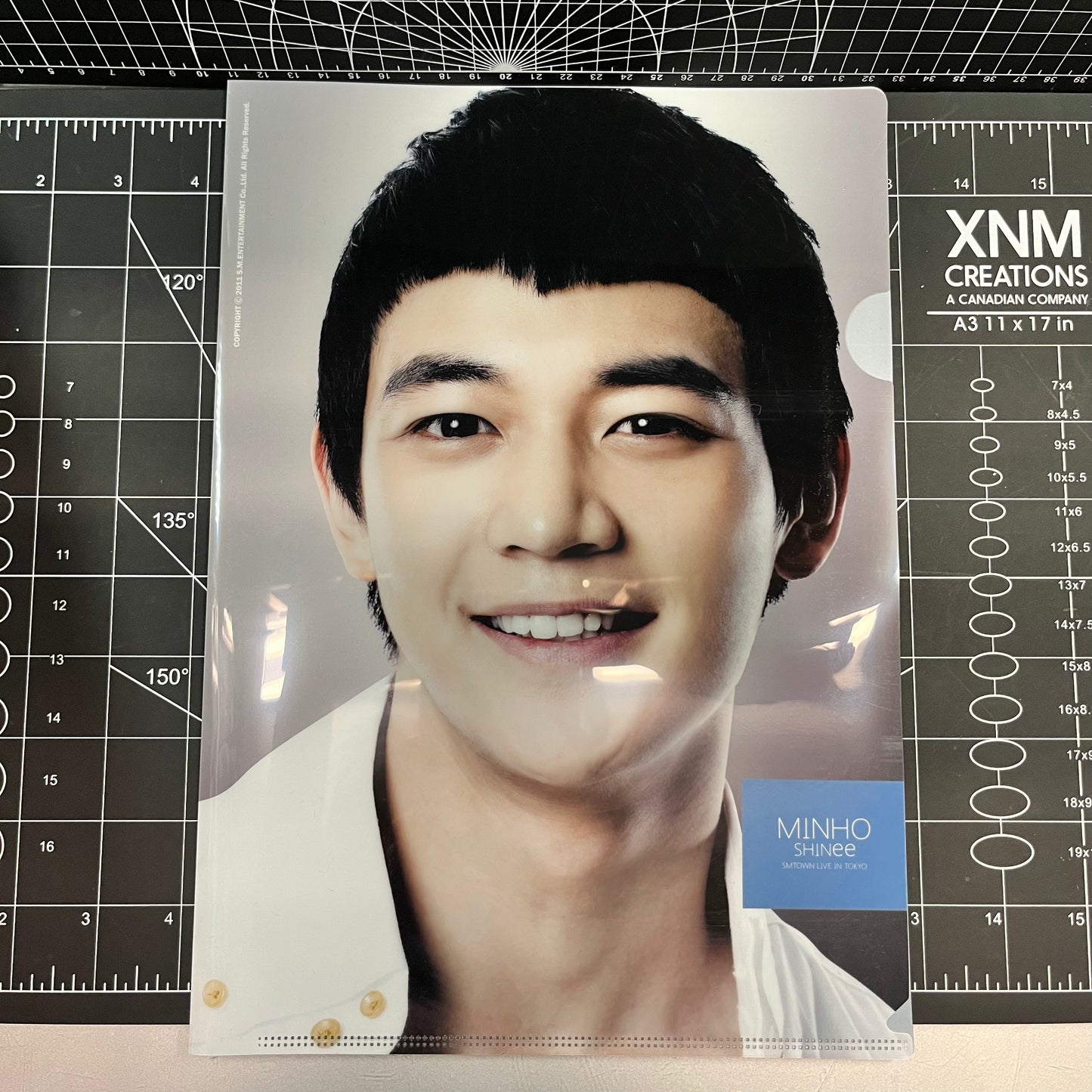 SHINee SMTOWN World Tour Live in Tokyo Official A4 File Merchandise - Minho