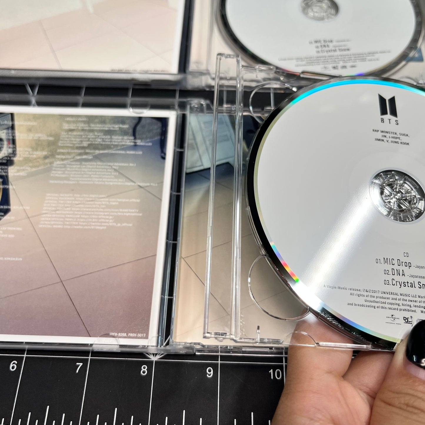 BTS MIC Drop/DNA/Crystal Snow Japan CD Limited Edition Set of 4