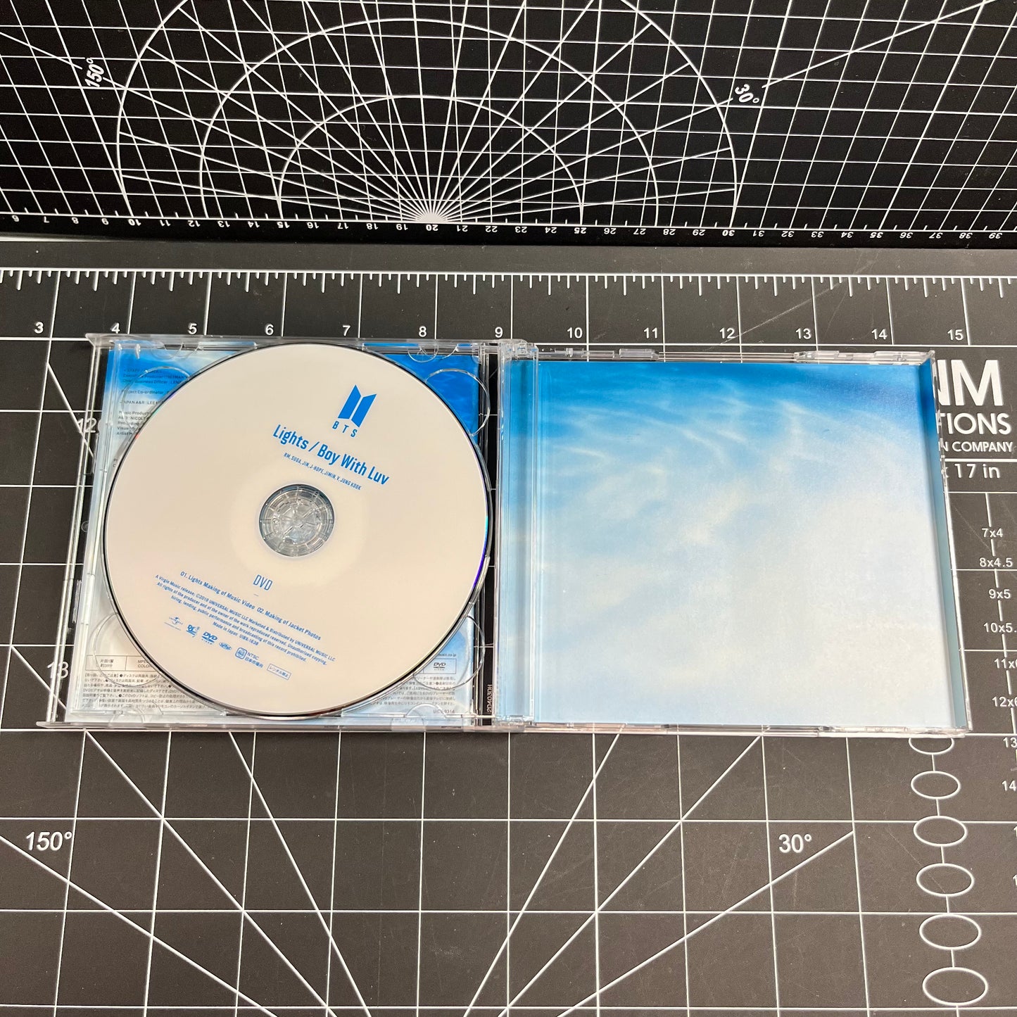 BTS Lights/Boy With Luv Japan CD & DVD