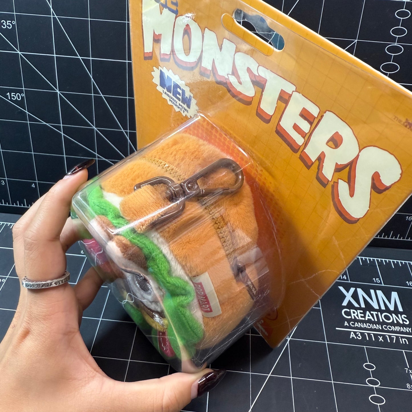POP MART THE MONSTERS Wacky Mart Series Sandwich Mini Bag Pendant