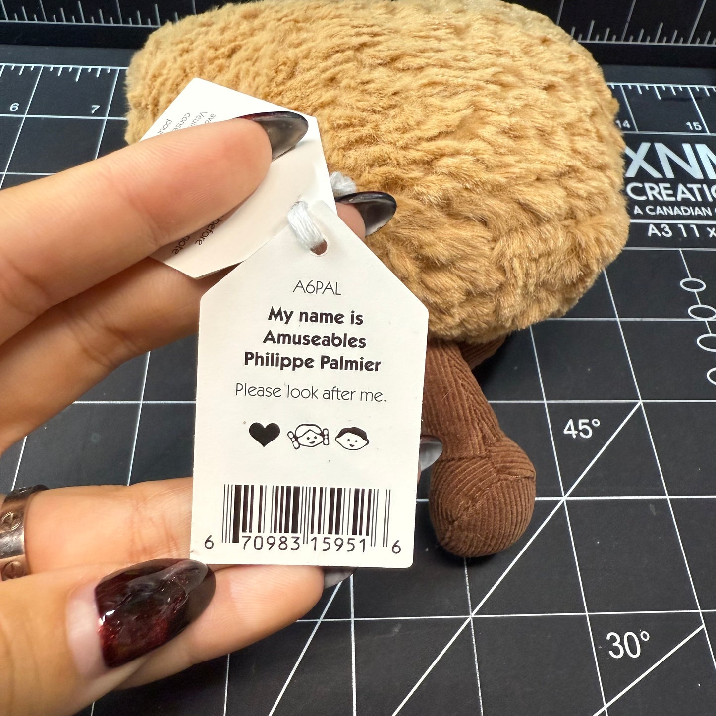 Pre-Order (16th September) Jellycat Amusables Paris Patisserie Philippe Palmier