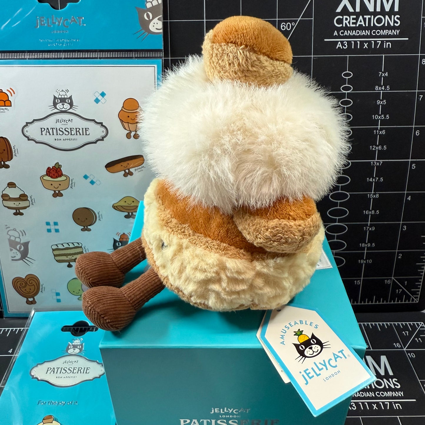 Pre-Order (17th October) Jellycat Amusables Paris Patisserie Mirielle St Honoré