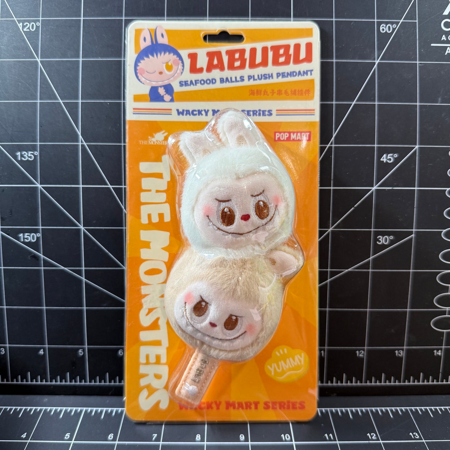 POP MART THE MONSTERS Wacky Mart Series Seafood Balls Plush Pendant