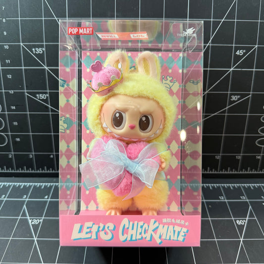 POP MART THE MONSTERS Let's Checkmate Series-Vinyl Plush Hanging Card