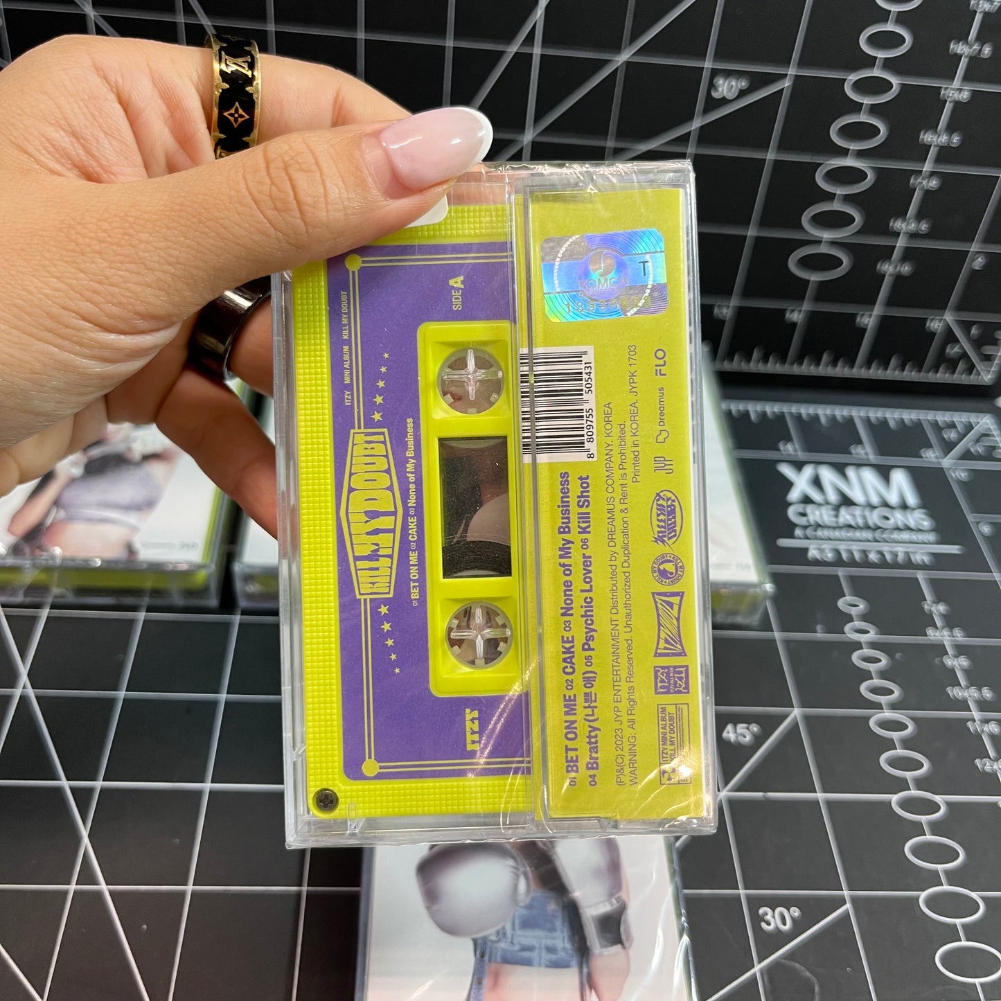 ITZY The 7th Mini Album Kill My Doubt (Cassette Version)