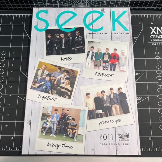 SHINee World J Official Fanclub Premium Magazine SEEK (Vol. 011)
