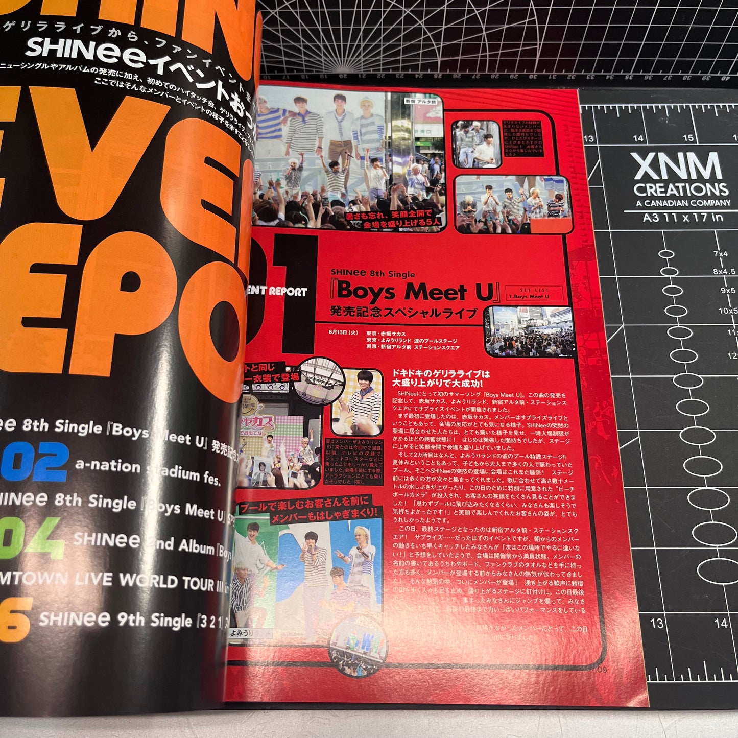 SHINee World J Official Fanclub Premium Magazine SEEK (Vol. 003)