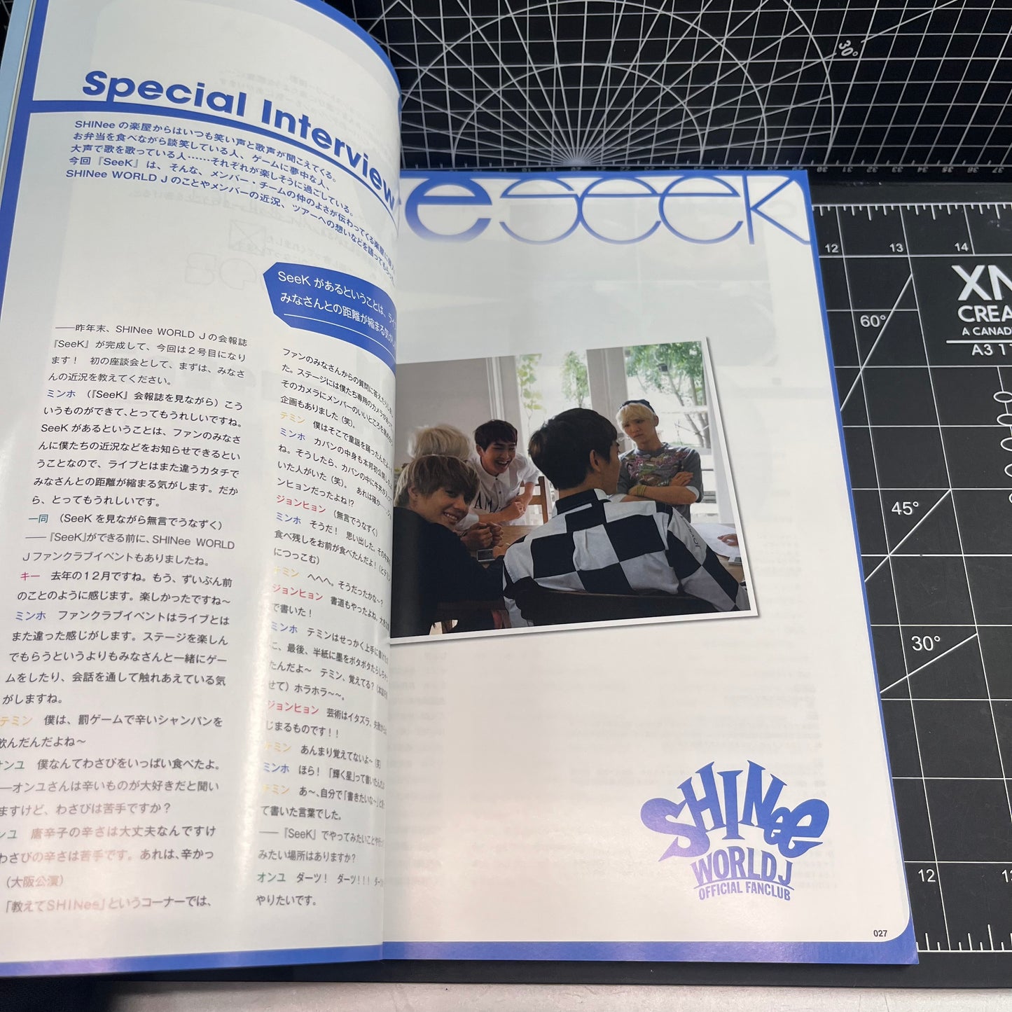 SHINee World J Official Fanclub Premium Magazine SEEK (Vol. 002)