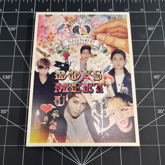 SHINee Boys Meet U Japan First Limited Edition Album - No Photocard