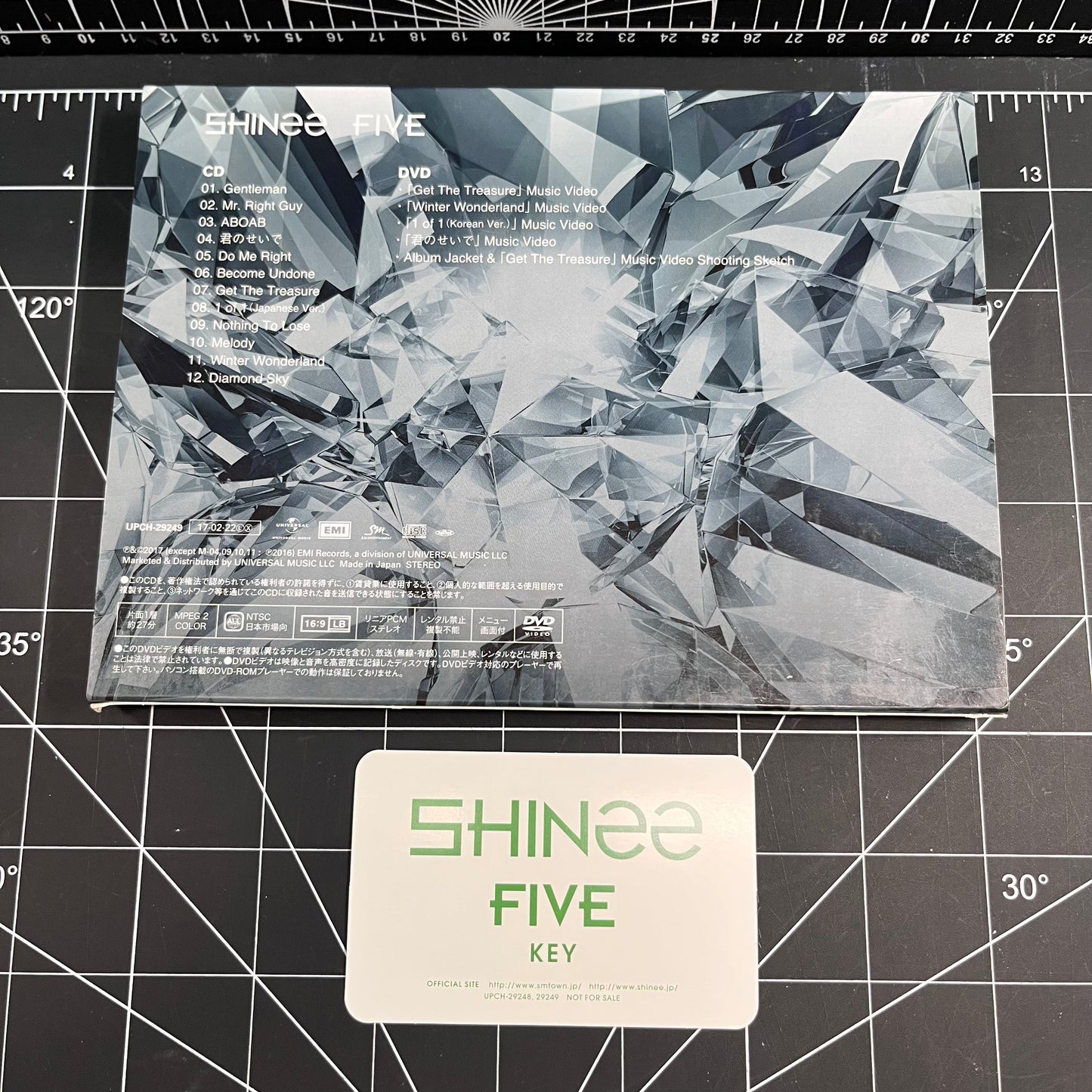SHINee The 5th Japanese Album FIVE (Type B) - Key Photocard