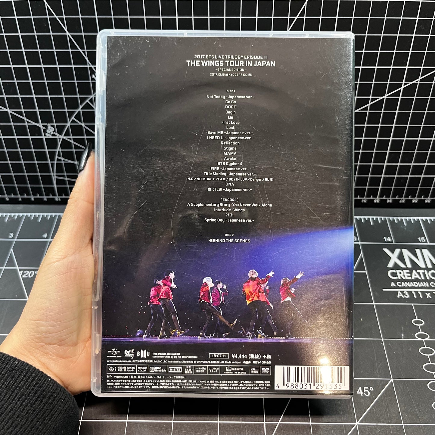 BTS The Wings Tour 2017 Live Trilogy Episode III in Japan ~Special Edition~ at Kyocera Dome