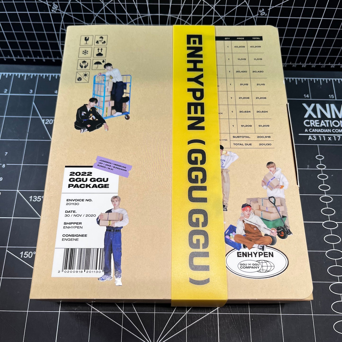 ENHYPEN GGU GGU Package Deco Package 2022 - Heesung Photocard