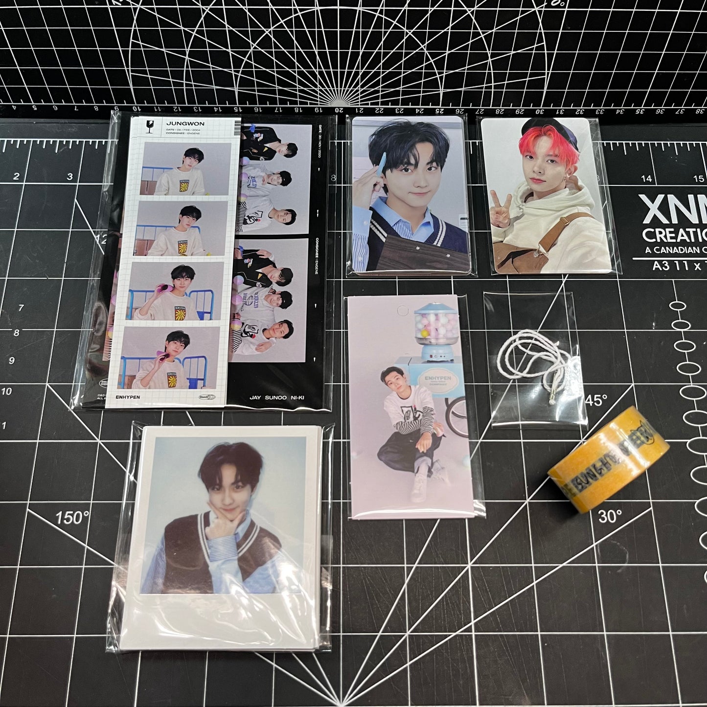 ENHYPEN GGU GGU Package Deco Package 2022 - Heesung Photocard