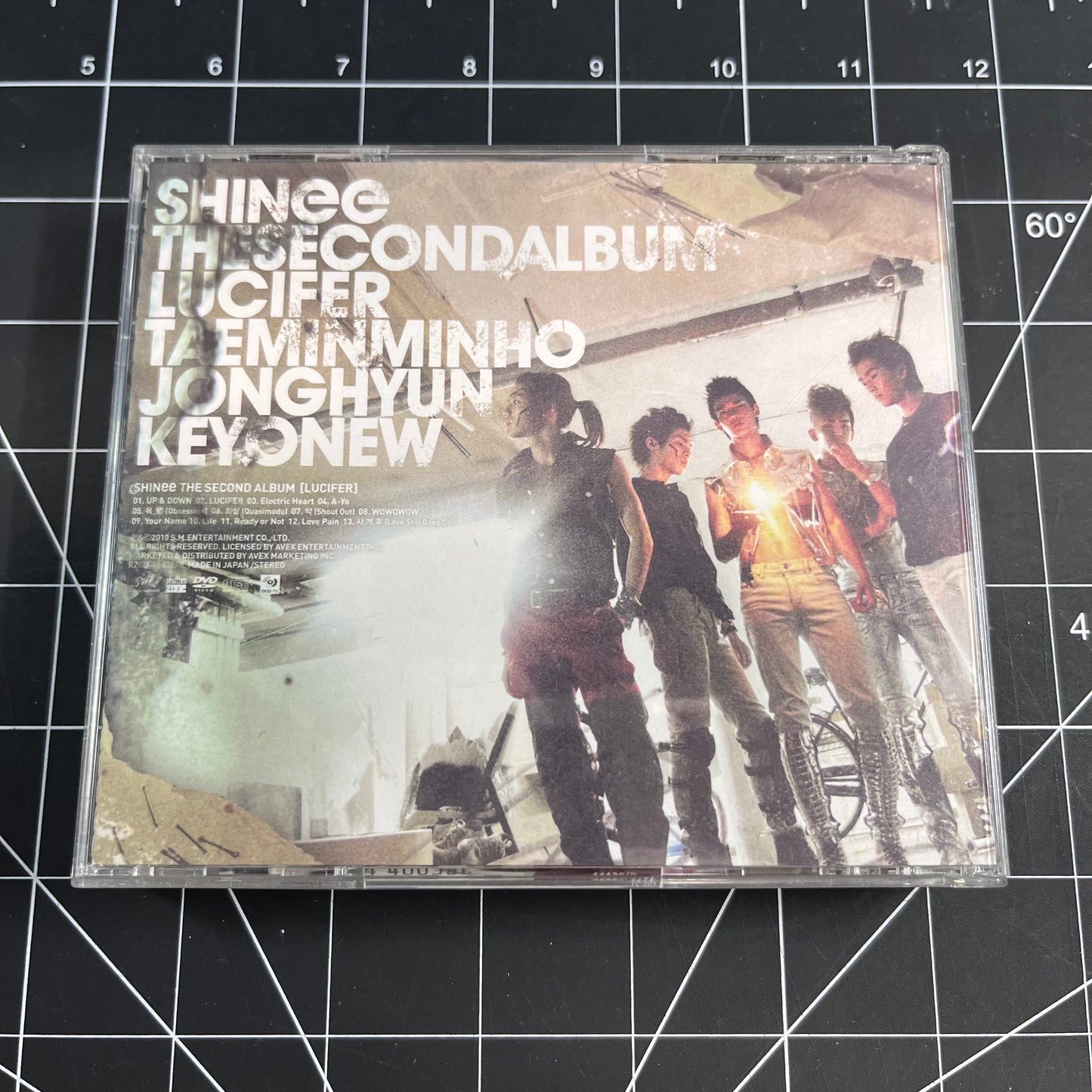 SHINee The 2nd Album LUCIFER - No Photocard