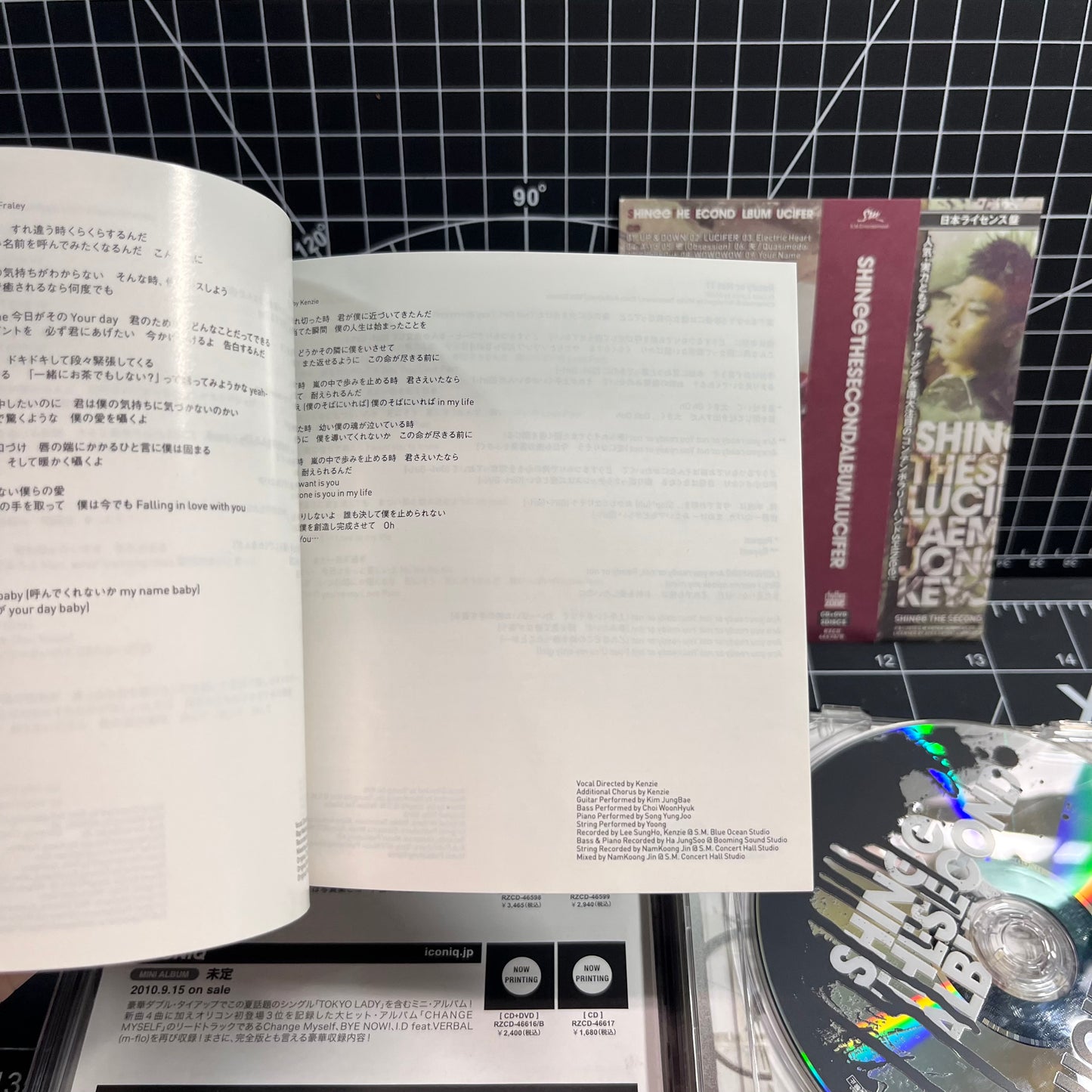 SHINee The 2nd Album LUCIFER - No Photocard