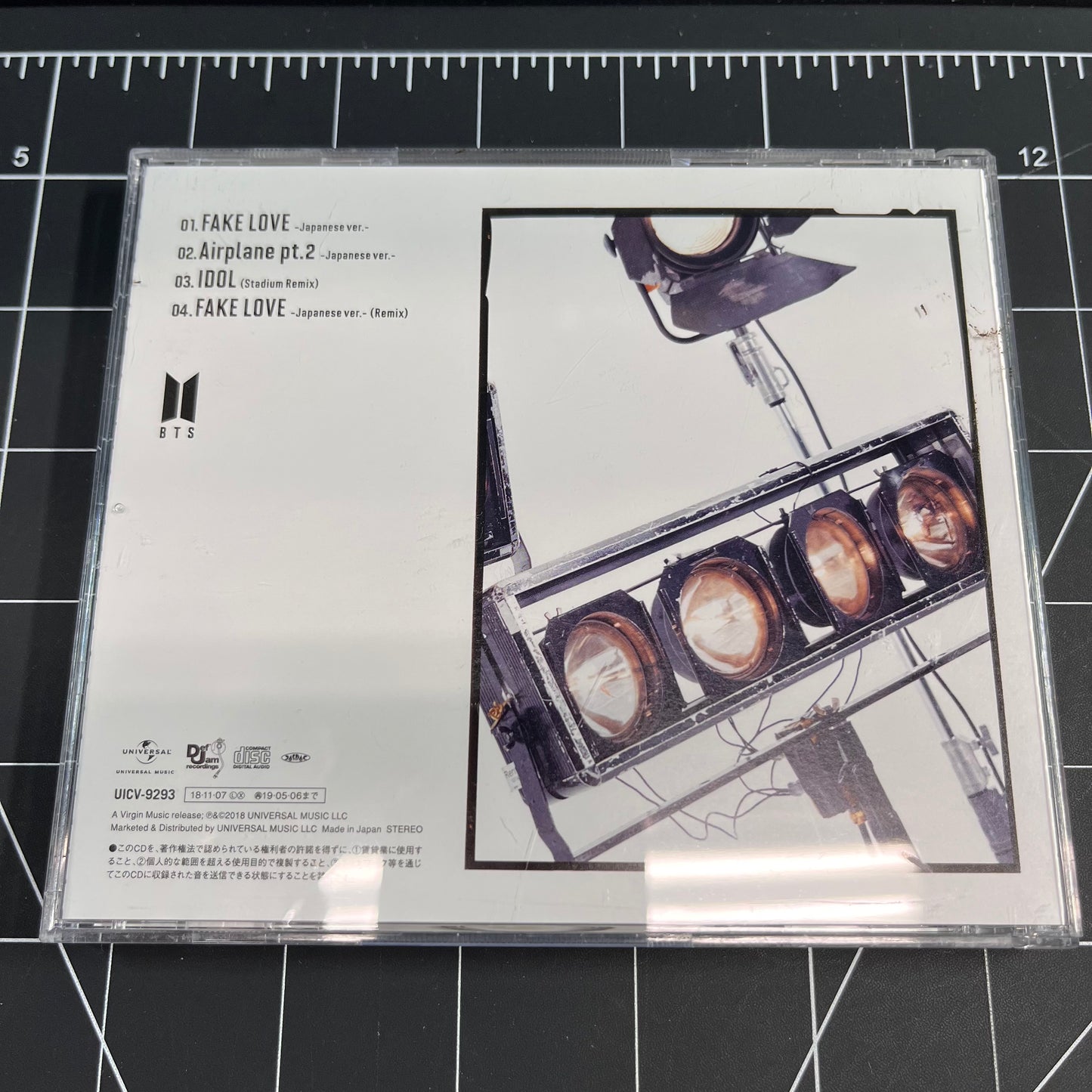 BTS Japan CD FAKE LOVE/Airplane pt.2 (Type C)