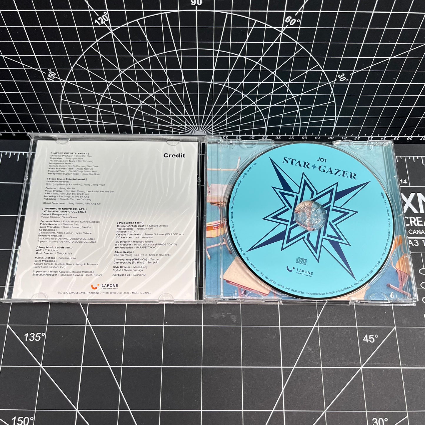 JO1 First Limited Edition CD STAR GAZER (Limited Edition B) - No Photocard