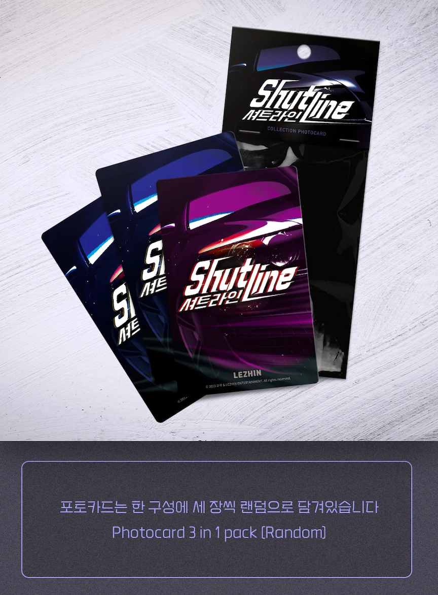 Lezhin Shutline Collection Photo Cards (Paris Pick-Up Order)