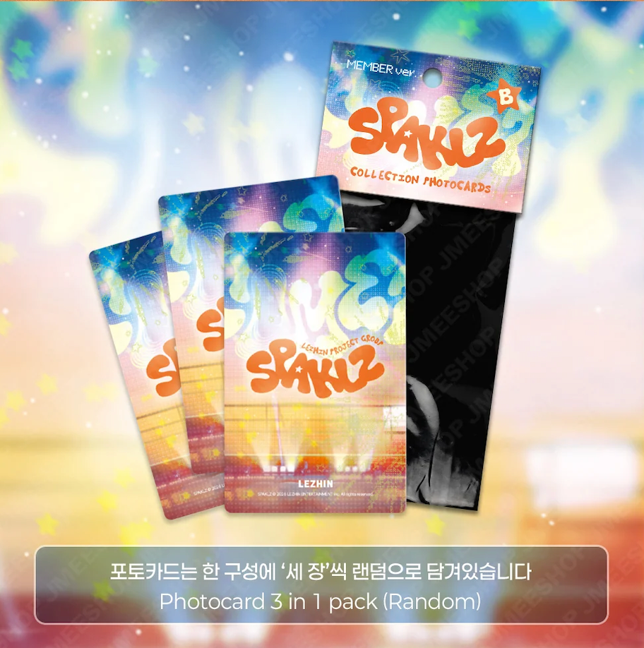 Lezhin SPAKLZ Collection B (Members Ver.) Photo Cards (Paris Pick-Up Order)