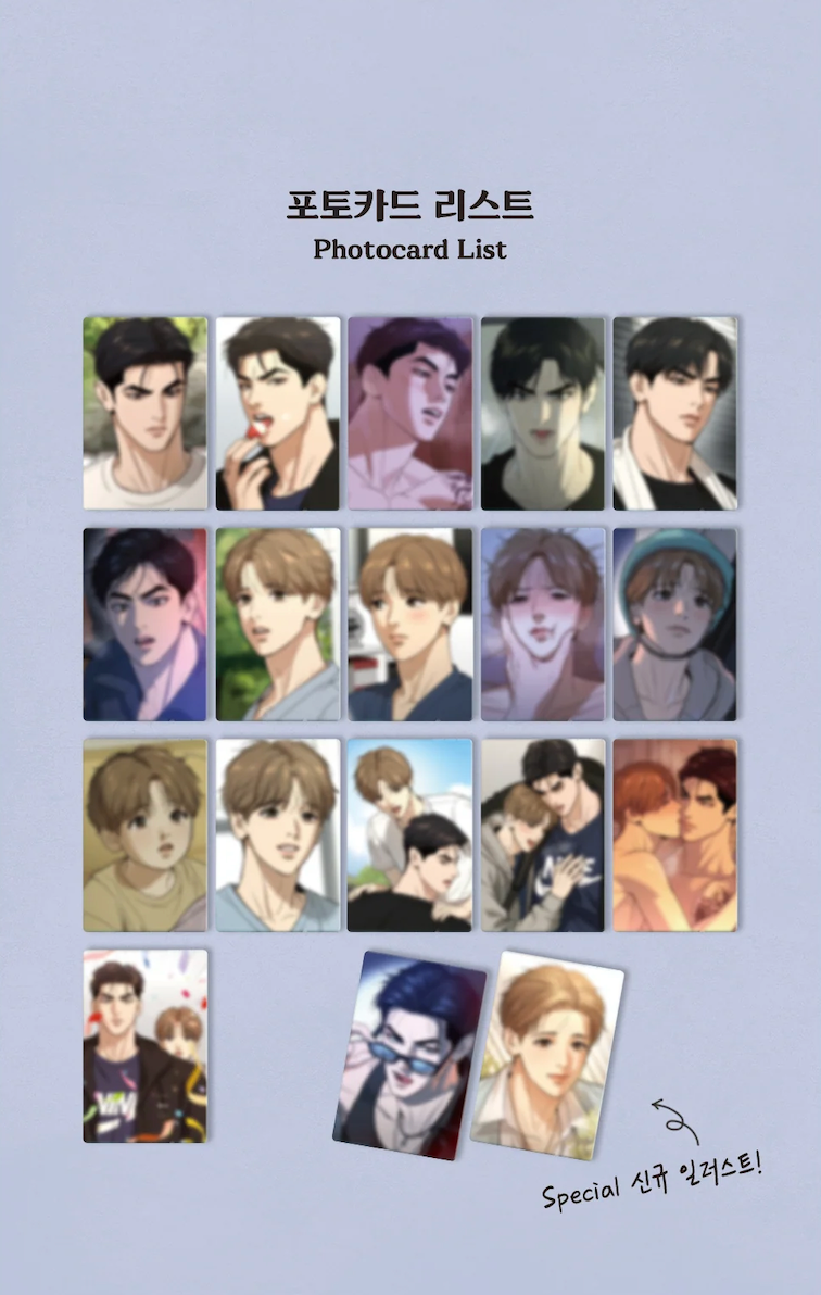 Lezhin Jinx Ver. 2 Collection Photo Cards (Paris Pick-Up Order)