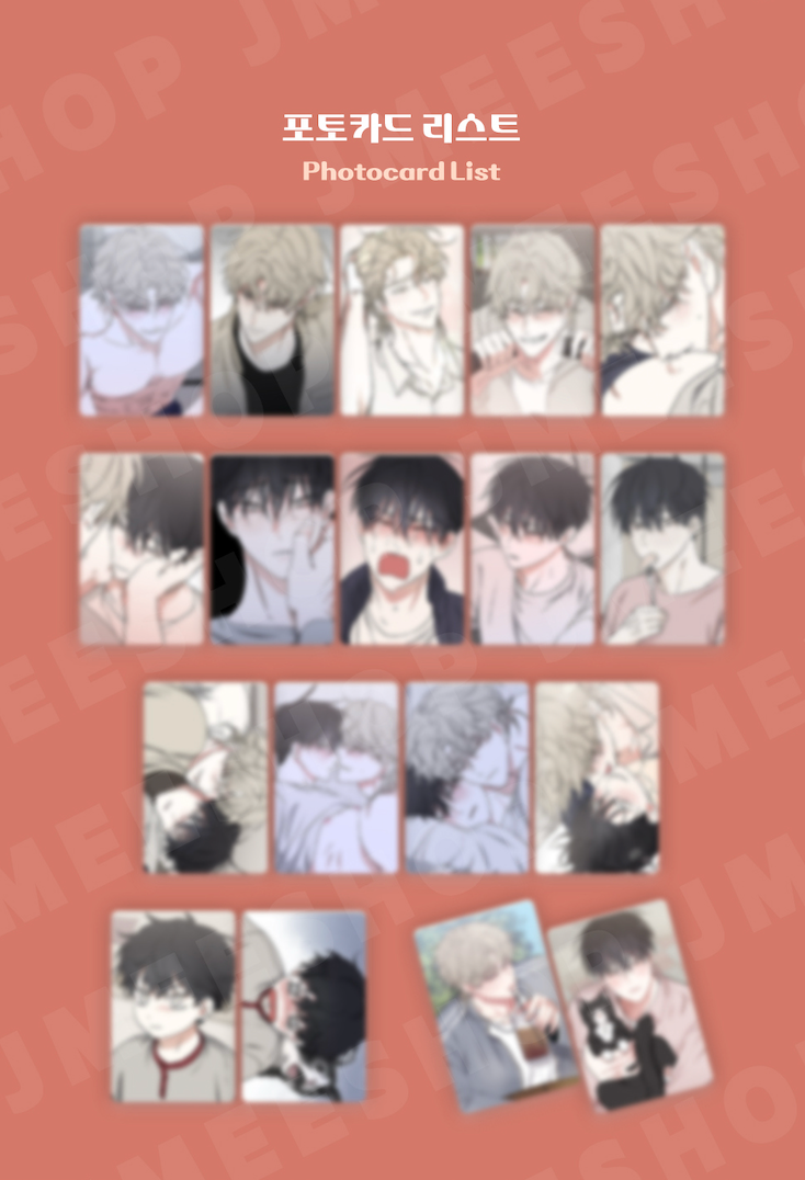 Lezhin Low Tide In Twilight Ver. 2 Collection Photo Cards (Paris Pick-Up Order)