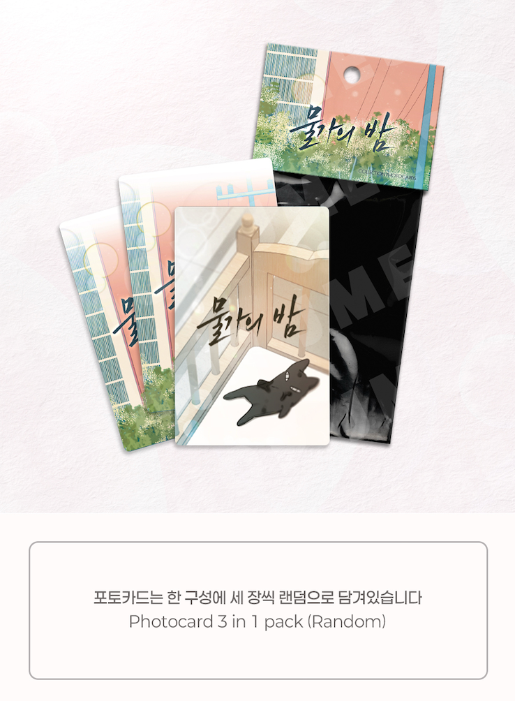 Lezhin Low Tide In Twilight Ver. 2 Collection Photo Cards (Paris Pick-Up Order)