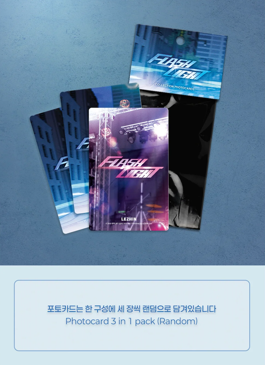 Lezhin Flashlight Collection Photo Cards (Paris Pick-Up Order)
