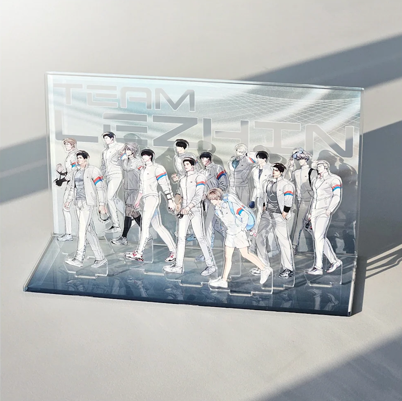 Lezhin TEAM LEZHIN Diorama Acrylic Stand (Paris Pick-Up Order)