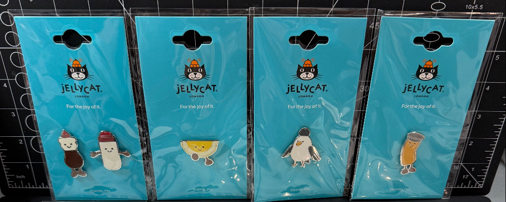 Jellycat Selfridges Exclusive Pins