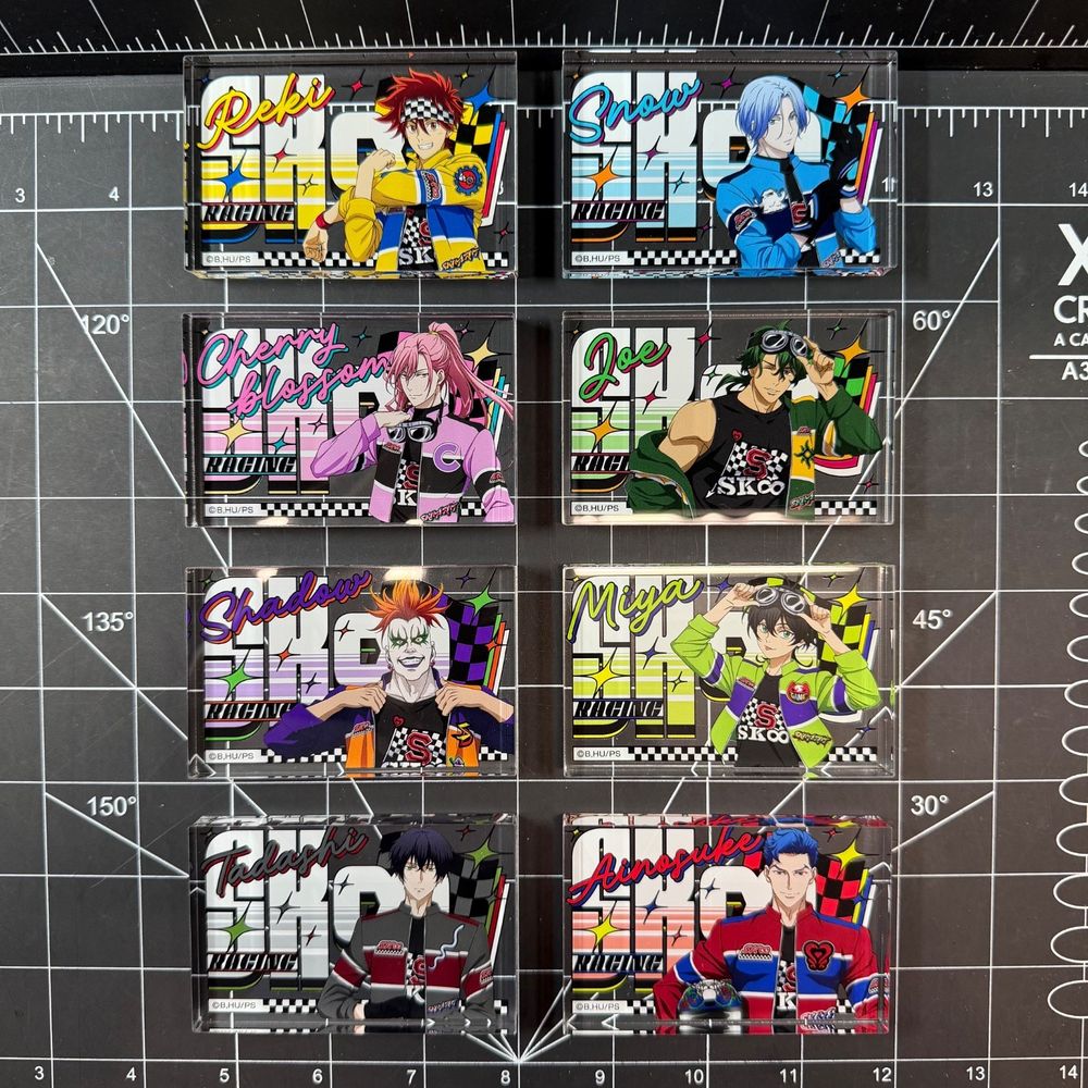 SK8 The Infinity Merchandise Acrylic Block