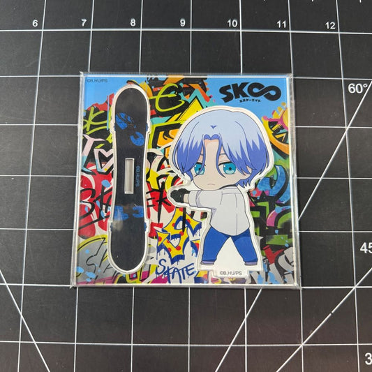 SK8 The Infinity Langa Hasegawa Official Oshi Oshi Acrylic Stand Skateboard