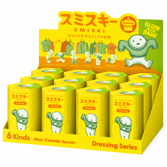 SMISKI Dressing Series Glow in the Dark Collectible Mini Figures