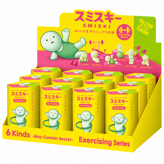 SMISKI Exercising Series Glow in the Dark Collectible Mini Figures