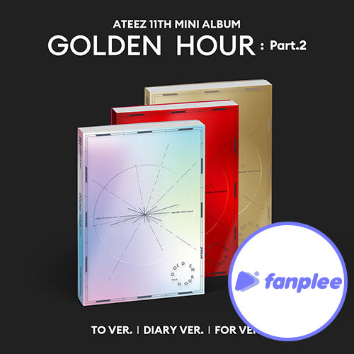 ATEEZ - 11th Mini Album [GOLDEN HOUR : Part.2] (fanplee POB)