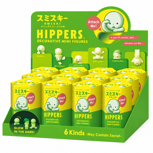 SMISKI HIPPERs Series Glow in the Dark Collectable Mini Figures