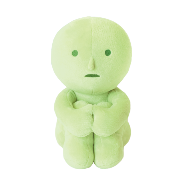 SMISKI Plush Collectable Soft Toy Hugging Knees or Lounging