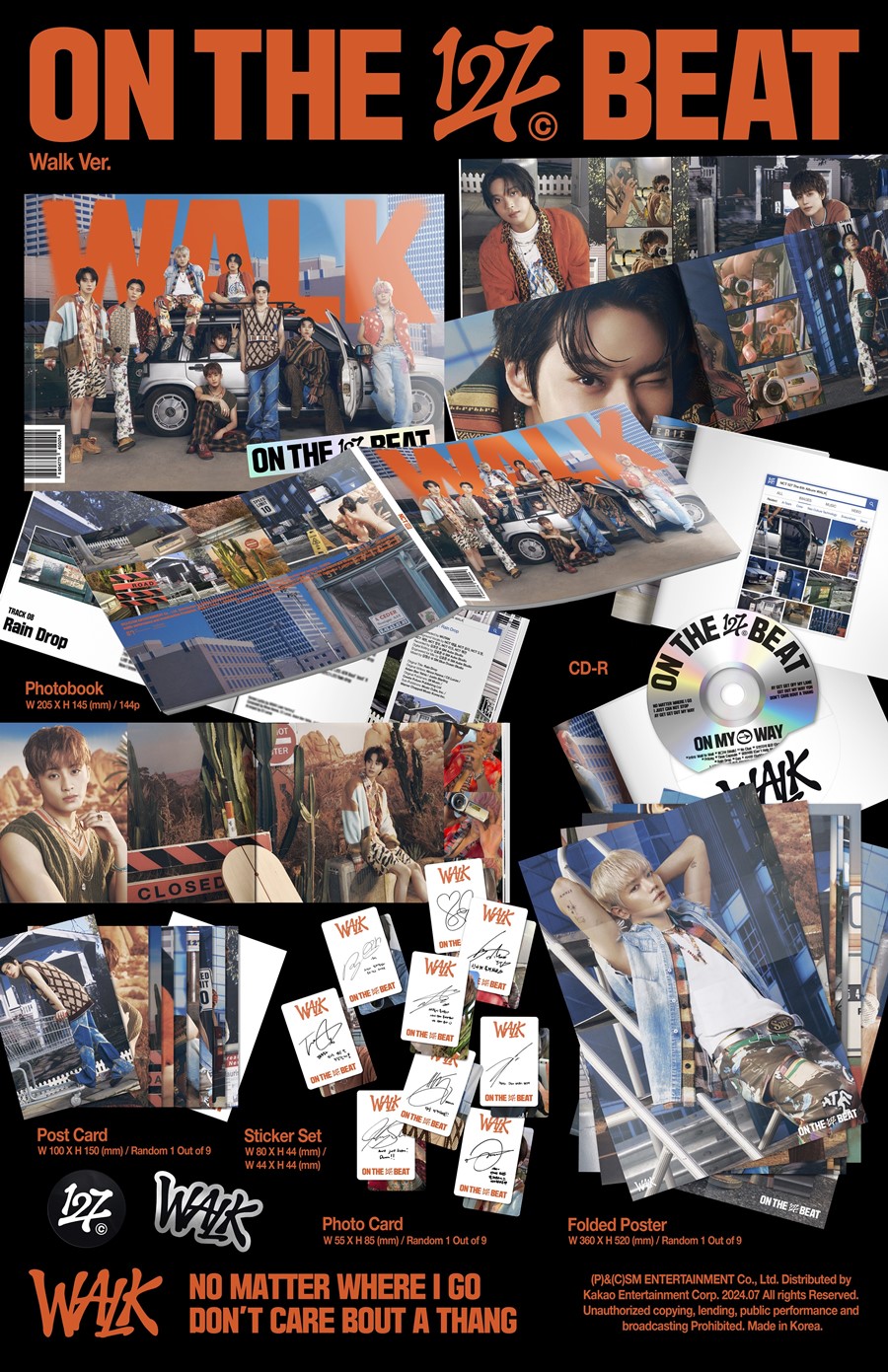 NCT 127 - The 6th Album [WALK] (Walk Ver.)