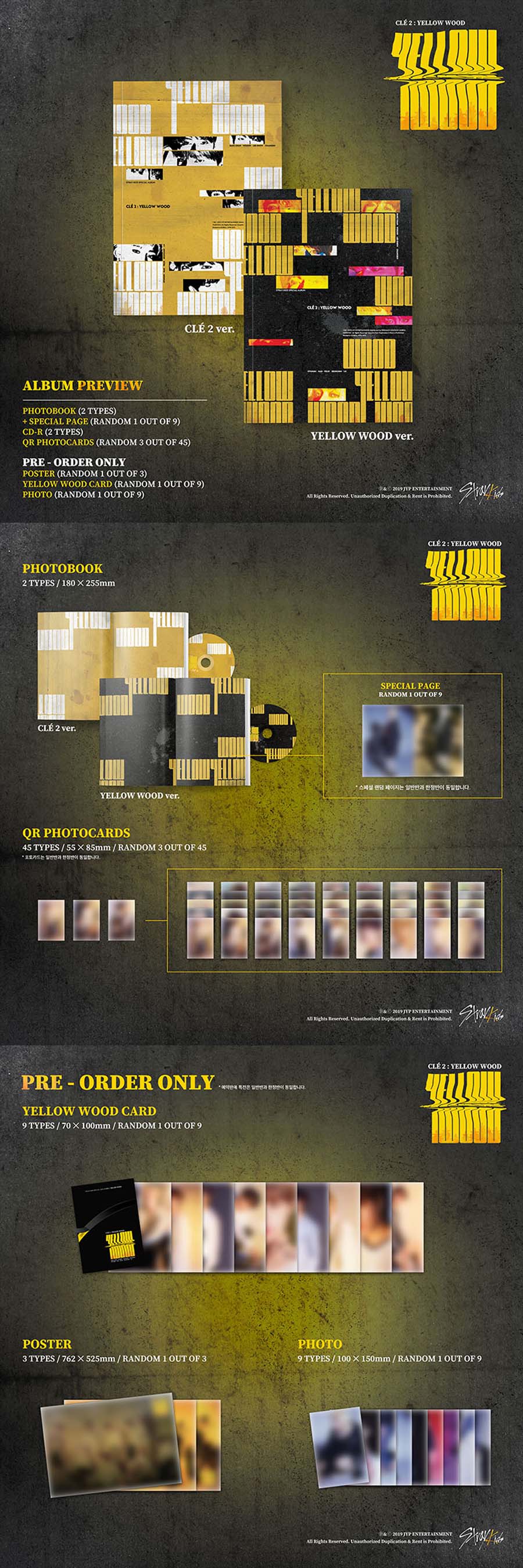 STRAY KIDS - Special Album [Cle 2 : Yellow Wood] (Standard ver.)