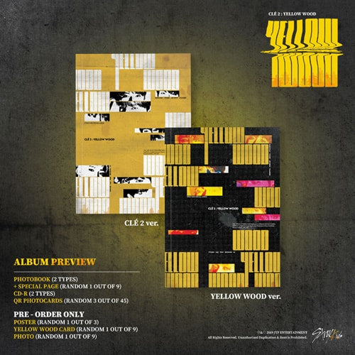 STRAY KIDS - Special Album [Cle 2 : Yellow Wood] (Standard ver.)