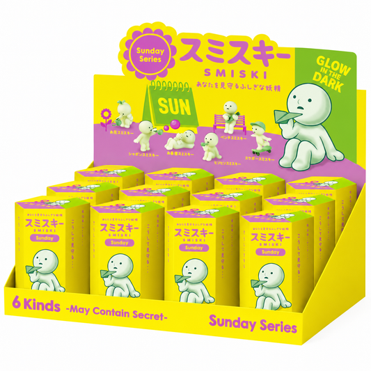 SMISKI Sunday Series Glow in the Dark Collectible Mini Figures