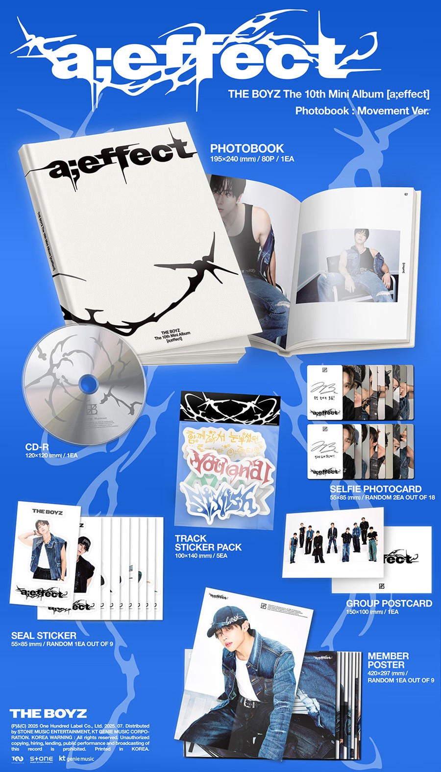 THE BOYZ - The 10th Mini Album [a;effect]