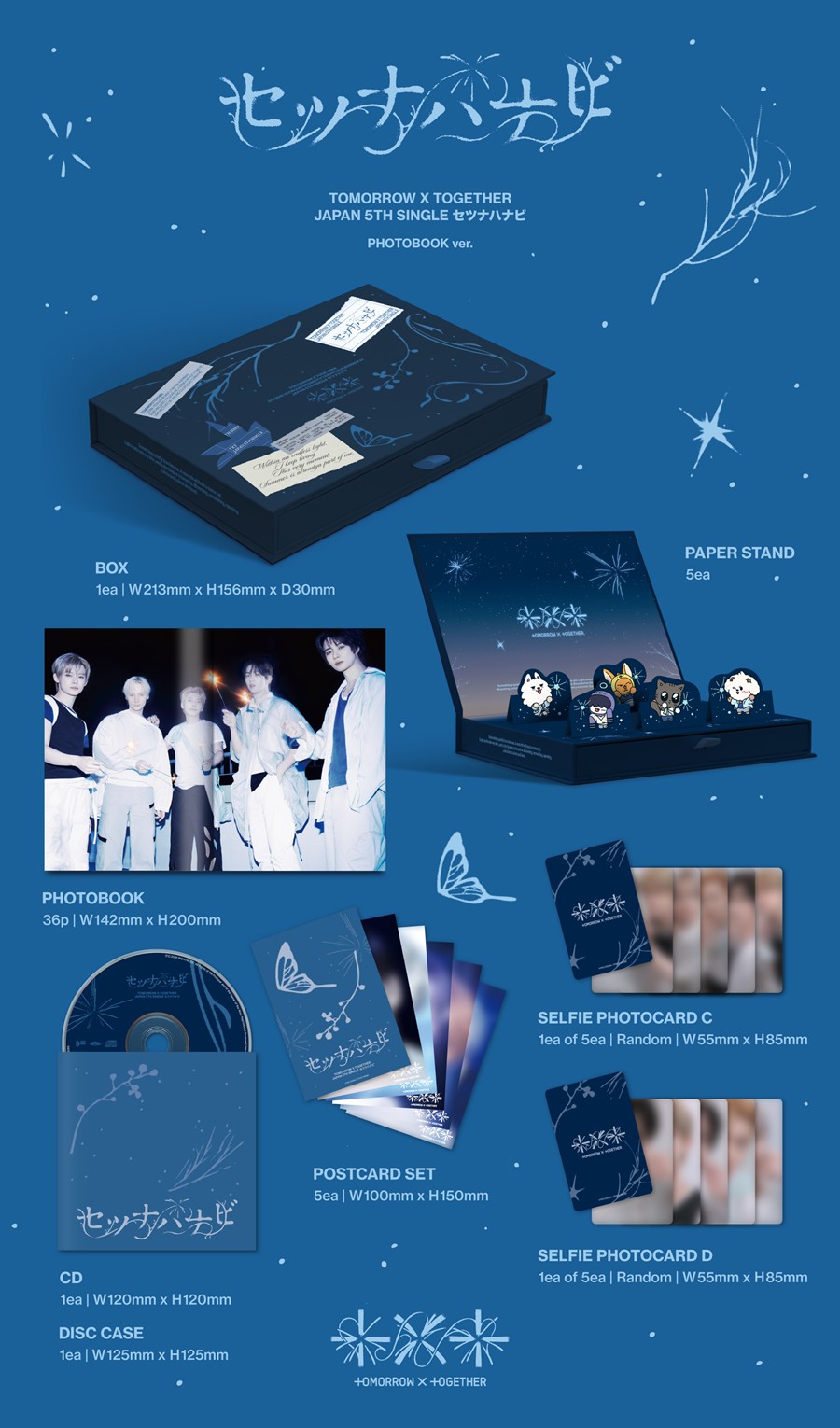 TXT – JP 5th SINGLE [Setsuna Hanabi] (Photobook Edition)