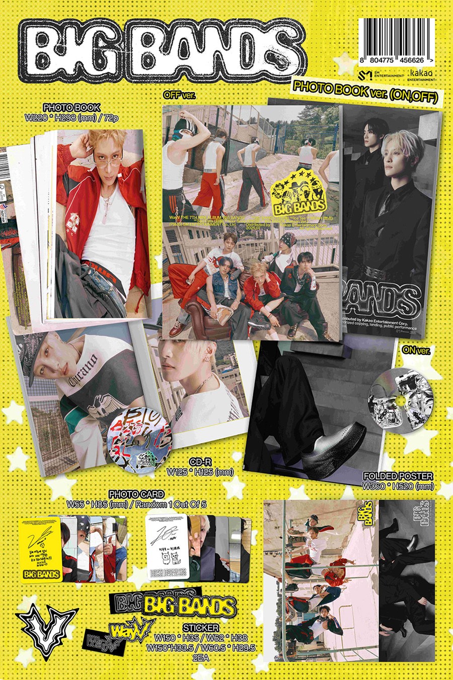 WayV - 7th Mini Album [BIG BANDS] (PHOTO BOOK Ver.)