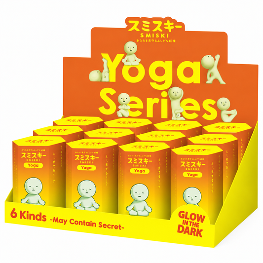 SMISKI Yoga Series Glow in the Dark Collectible Mini Figures
